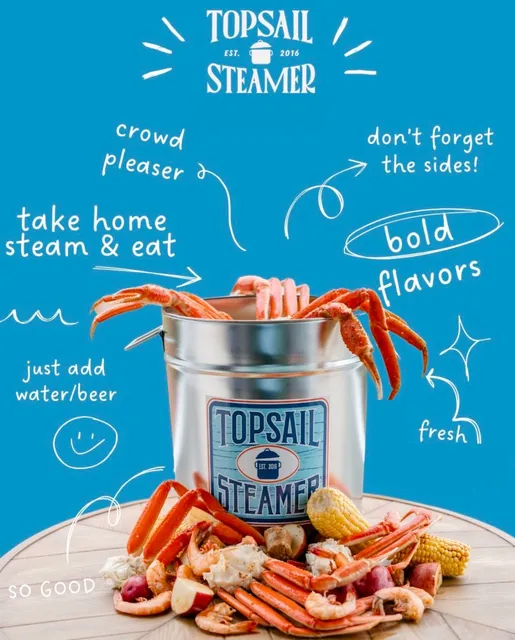 Topsail Steamer Seafood Boils (Take-home)