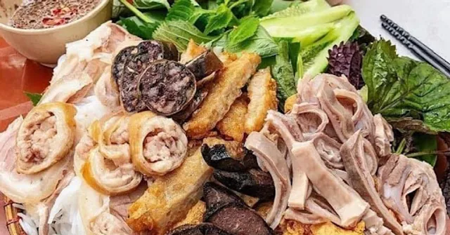 Bún đậu mẹt cơ sở 2 - Vũ Miên