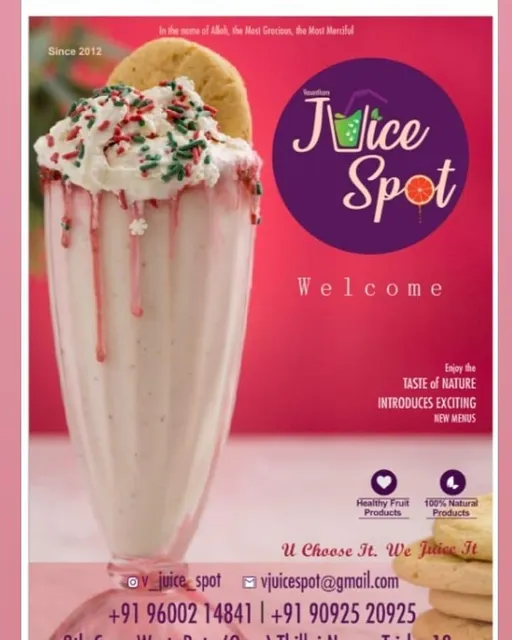 Vasantham juice spot