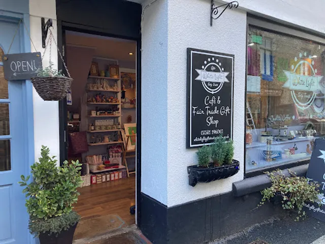 White Light Crystals And Coffee