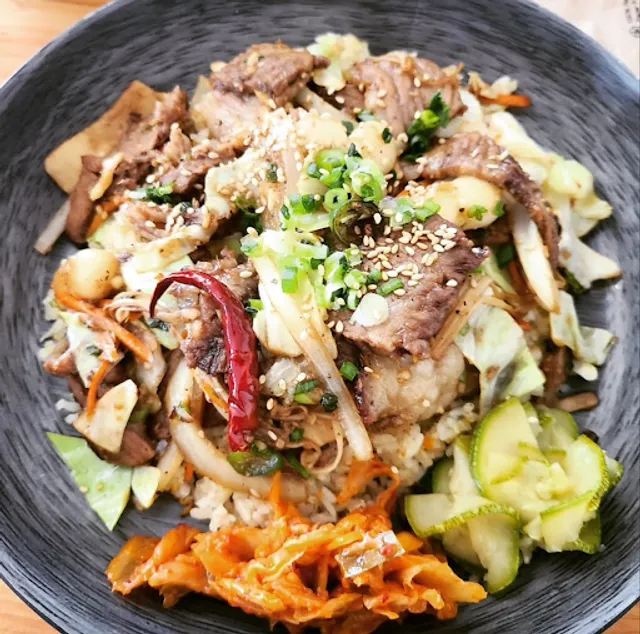 The Gochu Handcrafted Korean BBQ Bowl