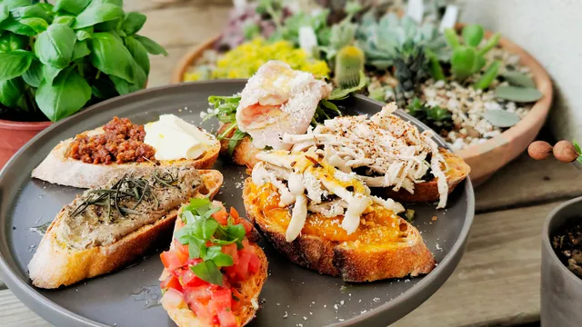 就食光｜地中海餐盒｜歐陸開放式三明治｜