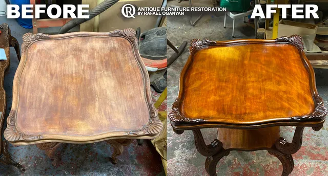 BostonRaf | Antique & Midcentury Furniture Restoration, Dining Table Refinishing & More