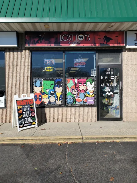 Lost toys and comics