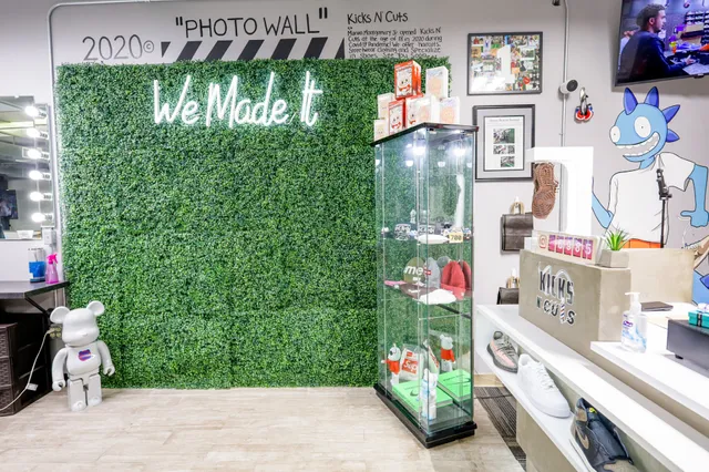 Kicks n' Cuts Sneakers | Streetwear | Barbershop