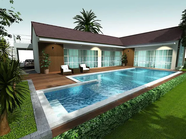 The jade pool villa