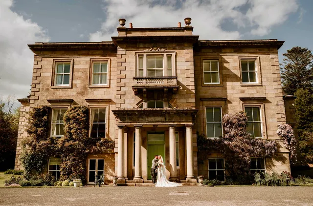 Netherdale House exclusive use wedding and events venue with barn