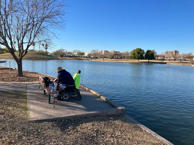 Steele Indian School Park Pond