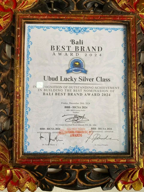 Ubud Lucky Silver Class & Jewelry Silver Class