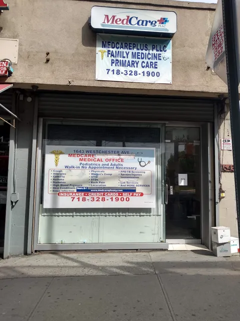 MedCarePlus, PLLC Family Medicine, Walk-In