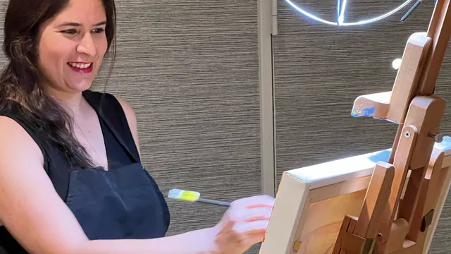 Live Wedding Painter Chicago / Chicago Event Artist / Corporate Events / Commissioned Artwork - Kraneil Fine Art