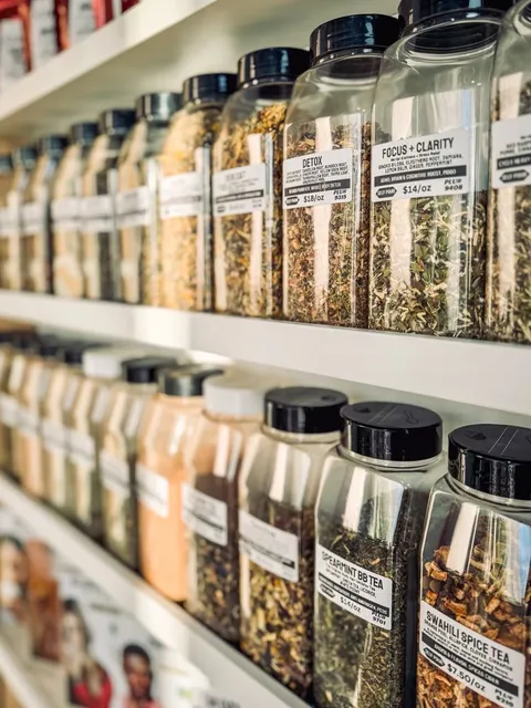 HER APOTHECARY (CHIOMA) Teas, Spice Shop, Bulk Herbs & Sea Moss