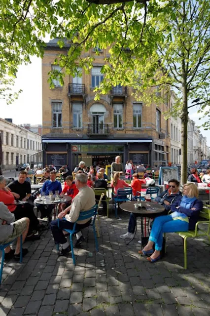 Aan het strand van Oostende