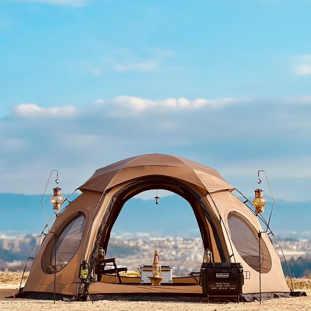 【夜景キャンプ場】OIWAKE PARK