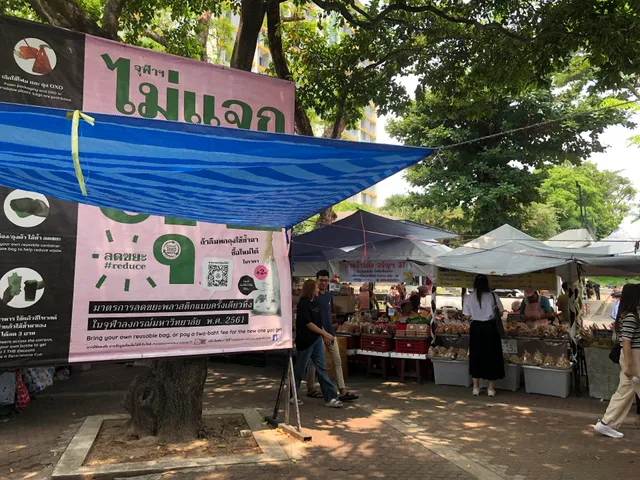 ตลาดนัดจุฬาฯ (Chula flea market) Tue & Fri