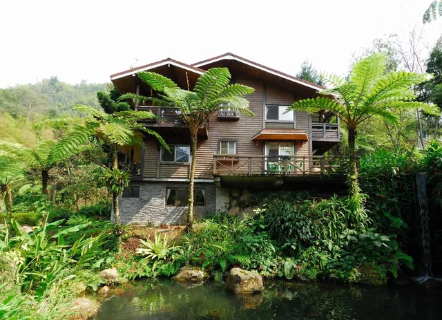 溪頭新明山木屋渡假村