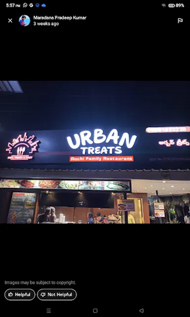 Urban Treats - Ruchi Family Restaurant