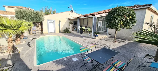 Villa piscine de la garrigue