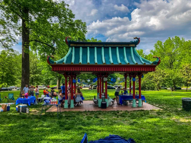 Chinese Pavilion - Tower Grove Park