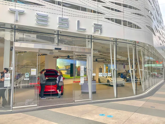 Tesla Santa Monica