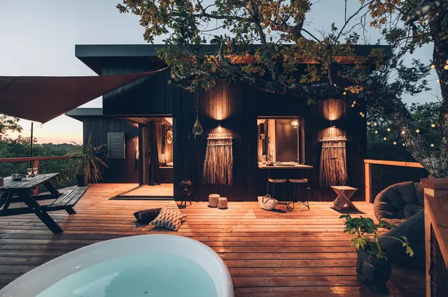 Cabane spa Pella Roca