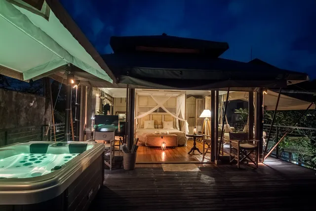 Exclusive tent in Canggu