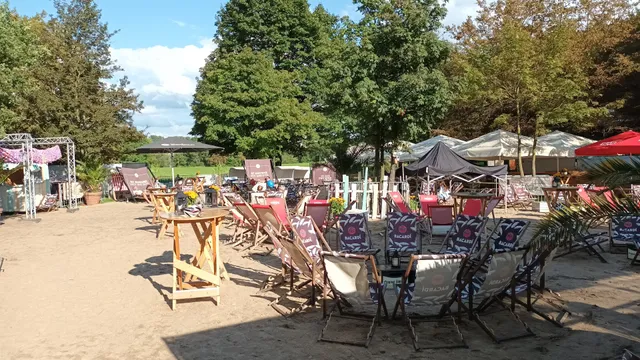 Beachclub im Südpark Düsseldorf