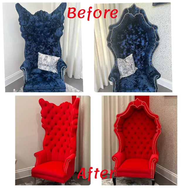 Dinette1 in Farmingdale upholstery shop