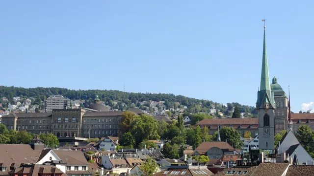 Helvetia Statue, Lindenhof, Zurich.