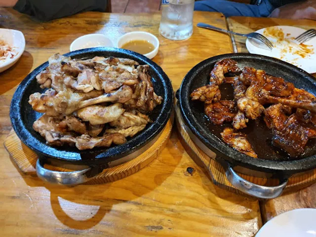 코리안숯불닭바베큐간석오거리점