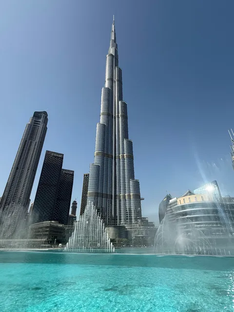 Burj Khalifa Water Fountains