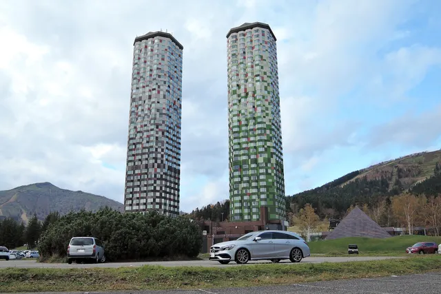 Hoshino Resort Tomamu The Tower Parking Lot