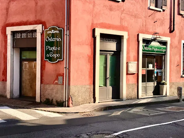 Osteria Punto E A Capo