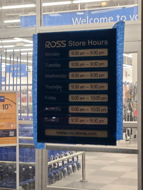 Ross Dress for Less