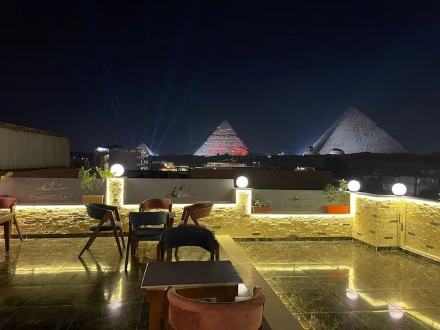 Pyramids solar boat hotel
