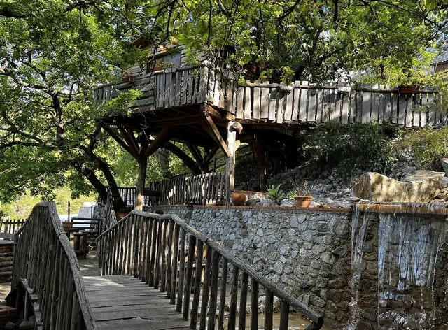 Le casette sull'albero di Villa Alba