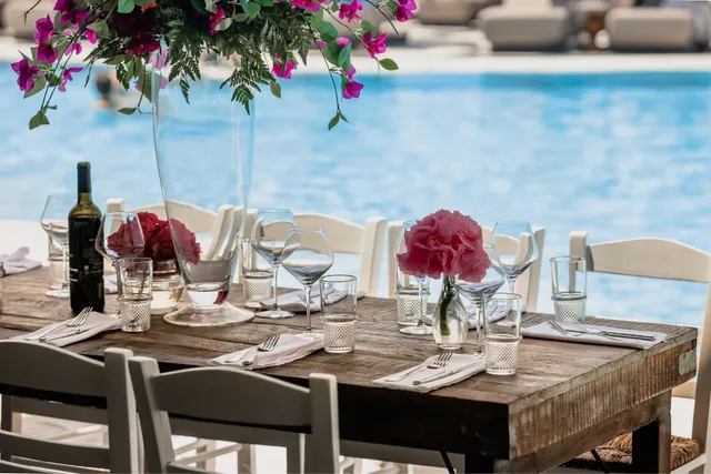 Camares Pool Restaurant Mykonos