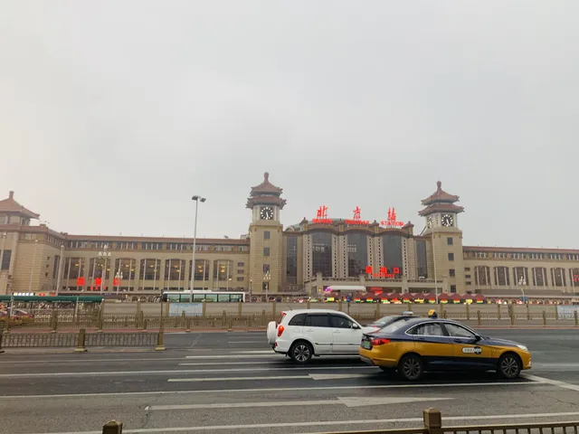 Beijing Railway Station Parking Lot