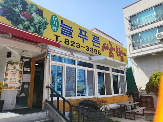 유기농늘푸른쌈밥