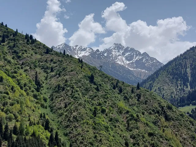 Terrace at Medeu dam