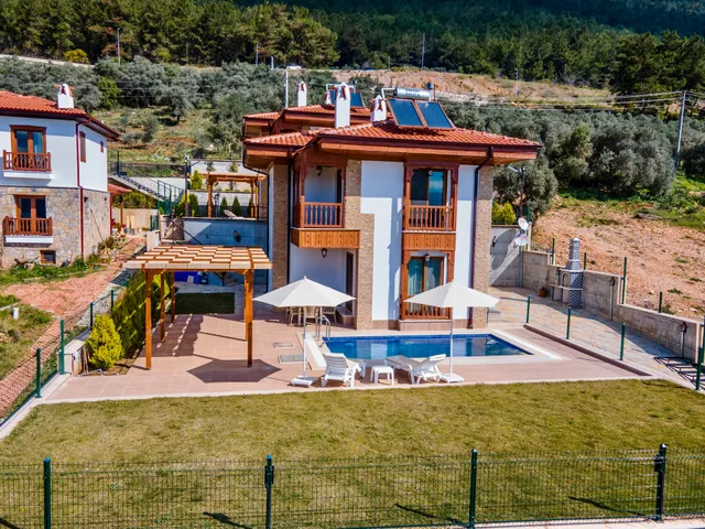 Akyaka mavi manzara villaları