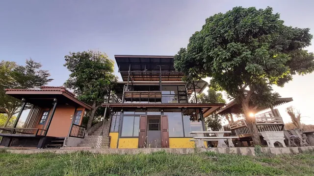 ที่พักริมโขง"แม่โขง ธาราวดี วิลล่า"