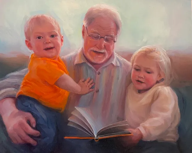 Portland Portrait Artist ~ Brooke Paints