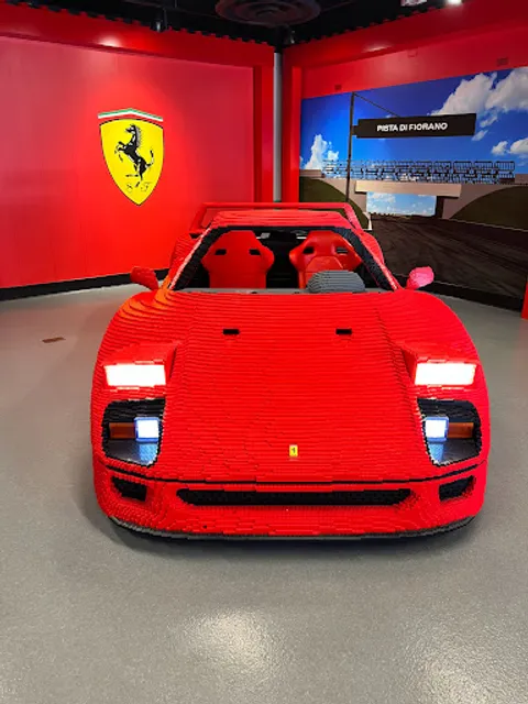 Lego Ferrari Build and Race