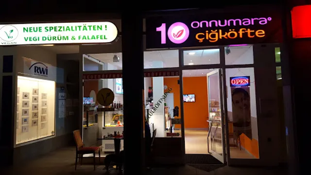 onnumara cigköfte - vegetarisch auch vegane Speisen