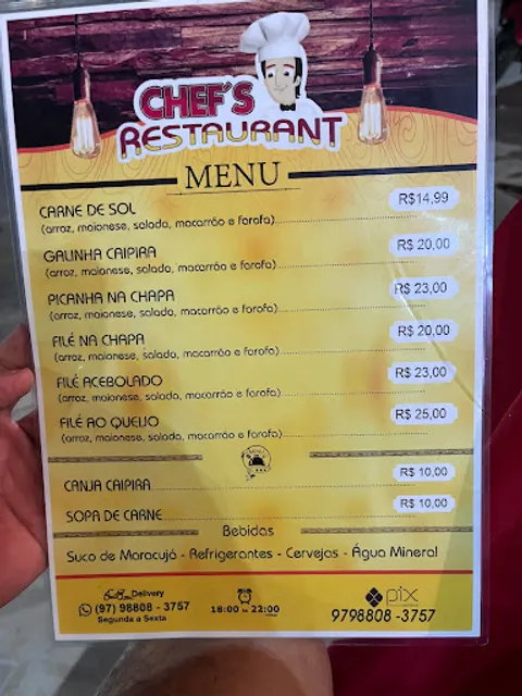 Chef’s restaurante