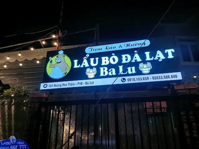 LẨU BÒ ĐÀ LẠT BALU