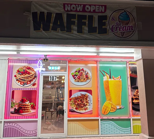 Waffle & Ice Cream