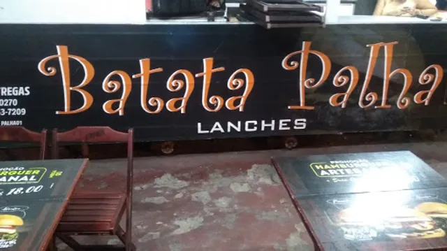 Batata palha Lanches