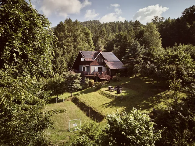 Konkelówka - Góra Żar, willa w Beskidach | Noclegi | Domek | Sauna, kominek, ogród